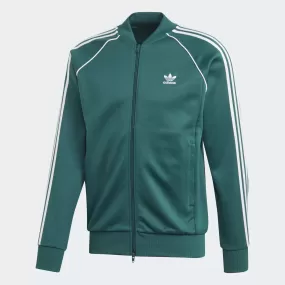 Adidas Originals Men's Superstar Track Top - Green Size Small