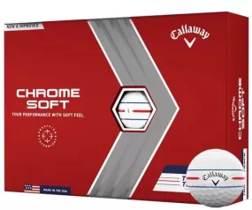 Callaway Balles Chrome Soft Triple Track 360 (boite de 12)