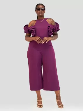 Jem Africa Waithera Culottes Jumpsuit - Purple