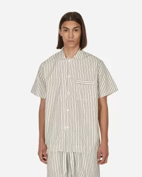 Poplin Pyjamas Shortsleeve Shirt Hoppe Stripes