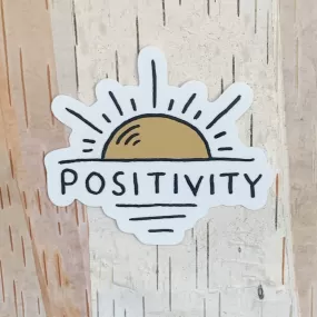 Positivity Sun Sticker