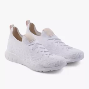 Women's Athleisure Eco-Knit Sneaker White