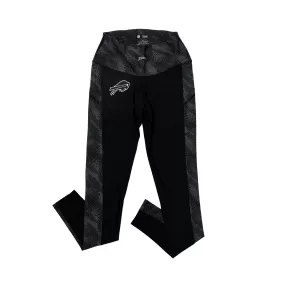 Women's Zubaz Bills Black With Viper Print Leggings